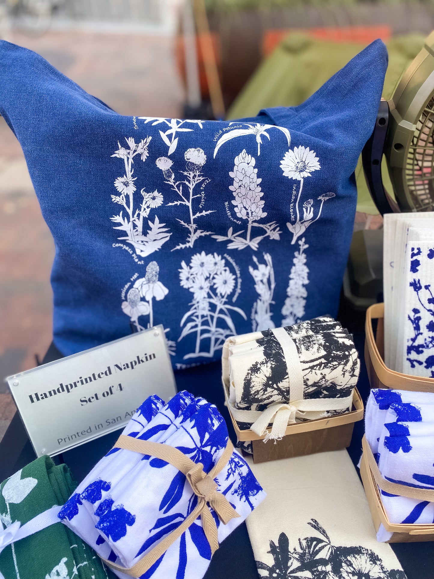 Texas Wildflowers Tote Bag