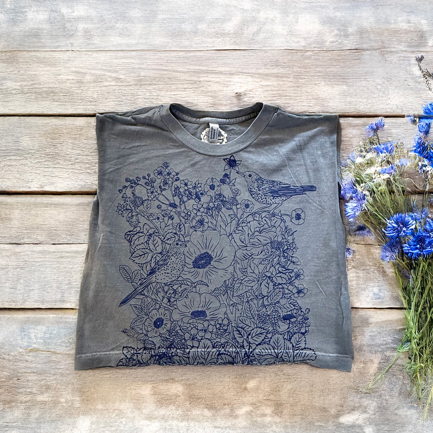 Crop top English Garden