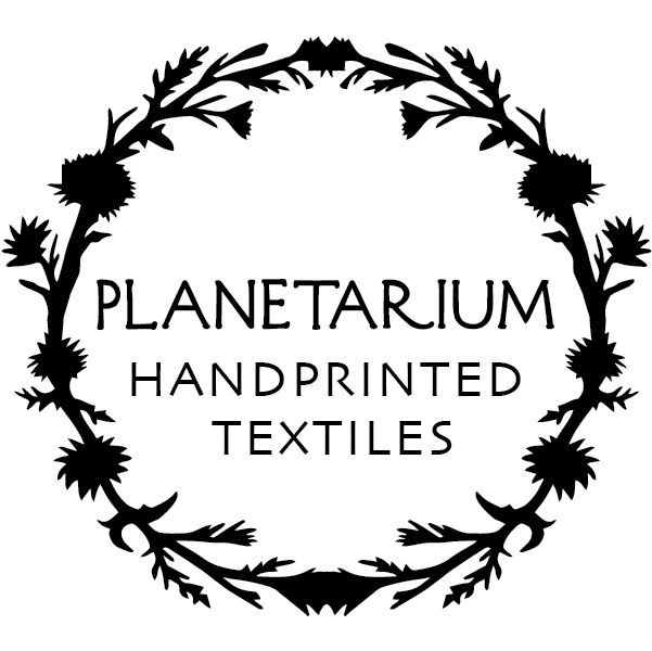 PLANETARIUM handprinted textiles