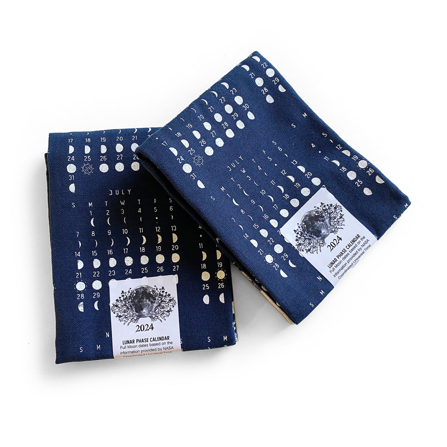 2024 Moon Calendar Color Navy