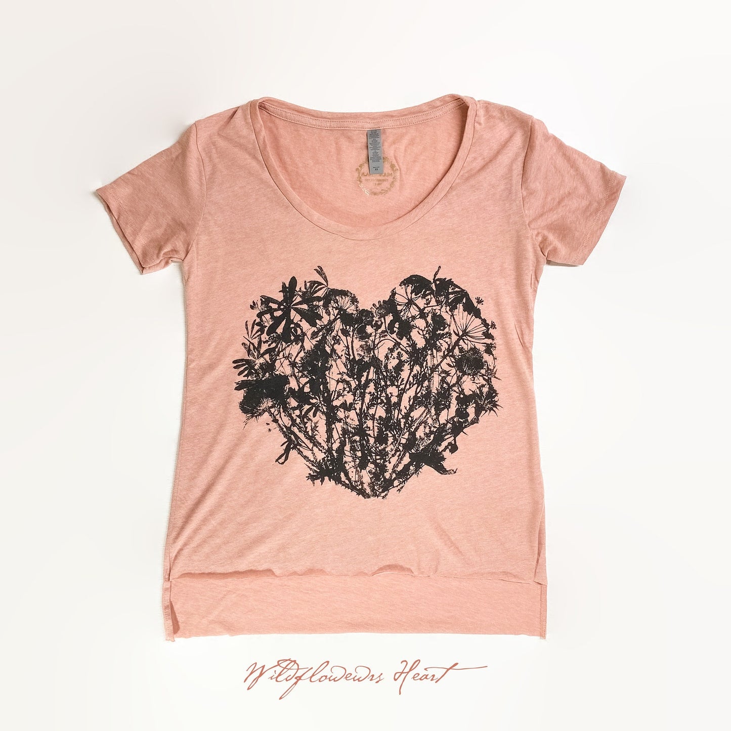 Wildflowers Heart T-shirt
