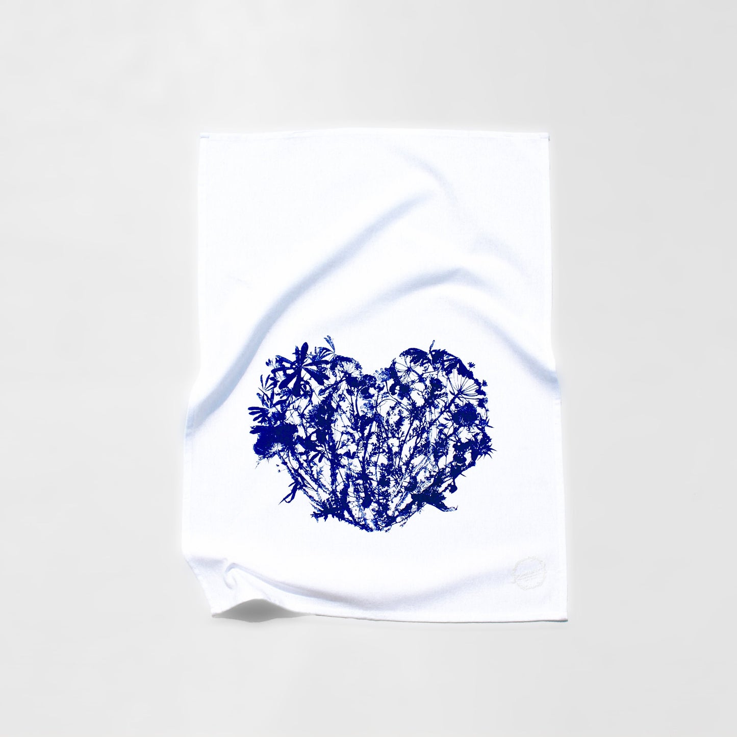 Wildflowers Love +  Wildflowers Heart + Wildflowers Bouquet  - Hand Printed Artisan Tea Towels